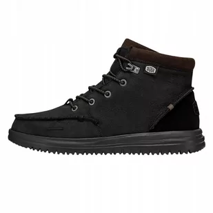 Męskie Buty Trzewiki Zimowe Skórzane HeyDude Bradley Boot Leather 43 - Botki męskie - miniaturka - grafika 1