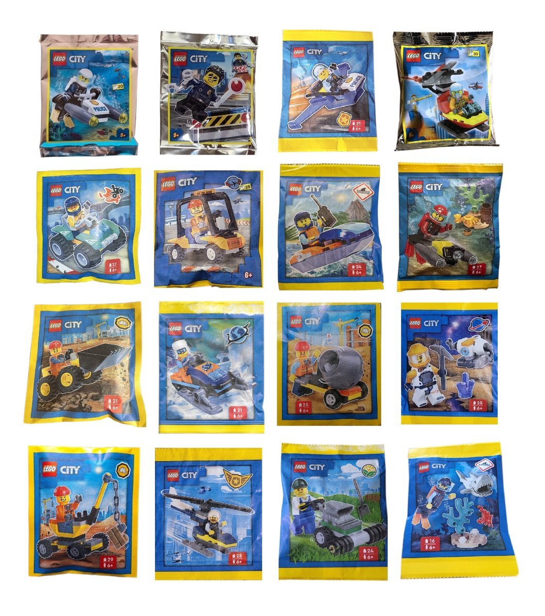 Klocki LEGO City - Zestaw 16 Polybag - CT31