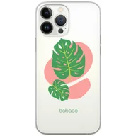 Etui i futerały do telefonów - Etui Babaco dedykowane do Iphone 13 PRO, wzór: Rośliny 011 Etui częściowo przeźroczyste, oryginalne i oficjalnie licencjonowane - miniaturka - grafika 1