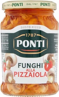 Funghi alla Pizzaiola 280g - Ponti grzyby w oleju do pizzy włoskie - Pasztet i przetwory mięsne - miniaturka - grafika 1