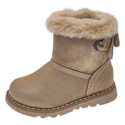 Chicco Botki, modne buty dziewczęce, brązowe, 23 EU, Brązowy, 23 EU