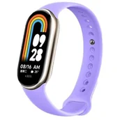 Akcesoria do smartwatchy - Pasek DEVIA Deluxe Sport do Xiaomi Mi Band 8/9 Lawendowy - miniaturka - grafika 1