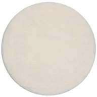 Dywany - Dywan okrągły shaggy Talka Cream kremowy śr. 100 cm Inspire - miniaturka - grafika 1