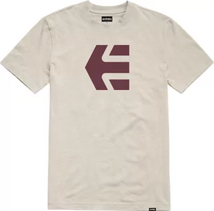 t-shirt męski ETNIES ICON TEE Warm Grey - Koszulki męskie - miniaturka - grafika 1