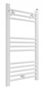 GRZEJNIK ŁAZIENKOWY 40/80 cm BIAŁY KALORYFER DRABINKOWY NOWOCZESNY PUERTO - Grzejniki łazienkowe - miniaturka - grafika 1