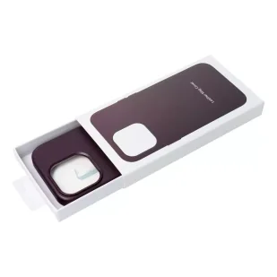 Etui Leather Mag Cover kompatybilne z MagSafe do Apple iPhone 15 Plus ciemny fioletowy - Etui i futerały do telefonów - miniaturka - grafika 12