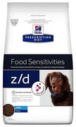 Sucha karma dla psów - Hills Prescription Diet Canine z/d Food Sensitivities Mini 1,5 kg - miniaturka - grafika 1