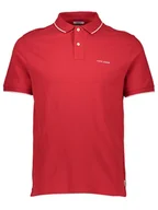 Koszulki męskie - Pepe Jeans Koszulka polo w kolorze czerwonym - miniaturka - grafika 1