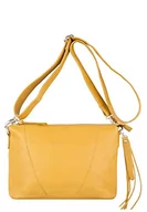 Torebki damskie - Legend Badia-a torba na ramię, żółty - Żółty (Oker) - 10x21x30 cm (B x H x T) - miniaturka - grafika 1
