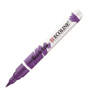 Talens Ecoline Brush Pen Marker 548 BlueViolet - Kredki, ołówki, pastele i pisaki - miniaturka - grafika 1