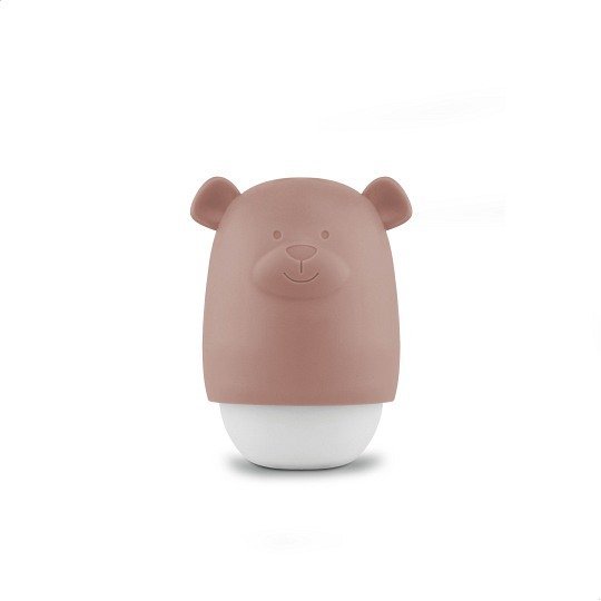 Zazu BENNY Lampka Nocna dla Dzieci do Kontaktu Brown