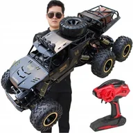 Zabawki zdalnie sterowane - Duży Samochód Zdalnie Sterowany Auto Rc Metal Terenowy Napęd 6x4 1:12 Pilot - miniaturka - grafika 1