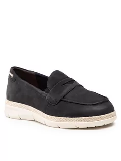 Espadryle damskie - Tamaris Espadryle 1-24710-28 Granatowy - grafika 1