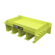 Pozostałe wyposażenie warsztatu - Ryobi Metalowa półka z organizerem i wieszakami na elektronarzędzia, udźwig do 22,7 kg element systemu RYOBI LINK | RSLW401 - miniaturka - grafika 1