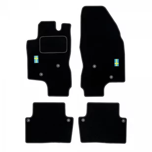 Dywaniki welurowe LOGO do VOLVO S60 2000-2010 - Dywaniki samochodowe - miniaturka - grafika 2