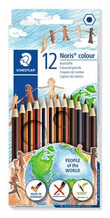 Kredki Noris colour sześciokątne 12 kolorów - Przybory szkolne - miniaturka - grafika 2