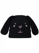 Czapki dla dzieci - Czapka dziecięca Buff Funn Rabbit Knitted Beanie Youth black - miniaturka - grafika 1