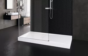 Novellini Custom Touch Brodzik prostokątny 140x90 cm biały mat CT1409011-79 - Brodziki prysznicowe - miniaturka - grafika 1