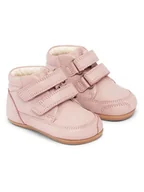 Buciki dla niemowląt - Bundgaard Skórzane buty "Prewalker II Strap" w kolorze jasnoróżowym do nauki chodzenia - miniaturka - grafika 1