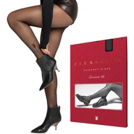 Rajstopy - Rajstopy Scarab 02 z kolekcji Zień x Gatta MACIEJ ZIEŃ Noir czarne 2 - miniaturka - grafika 1