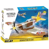 Klocki - Cobi 5734 Historical Collection Wwii Samolot Myśliwski Francuski Dewoitine D.520 335 Klocków (Cobi-5734) - miniaturka - grafika 1