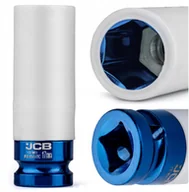 Klucze i nasadki - JCB Nasadka głęboka do alufelg z tuleją zabezpieczającą 17mm 1/2" - miniaturka - grafika 1