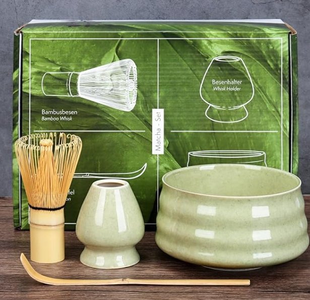 Zestaw Do Matcha Z Naturalnym Bambusem I Wysoką Jakością