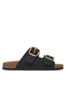 JENNY Klapki LB-P1597-YLD Czarny - Klapki i japonki damskie - miniaturka - grafika 1