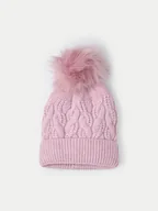 Czapki dla dzieci - Mayoral Czapka 10834 Różowy - miniaturka - grafika 1