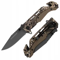 Noże - Dominator Nóż Składany 6-49 Ratowniczy Tech-Gold - miniaturka - grafika 1