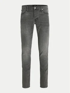 Jack & Jones Jeansy Glenn 12259935 Szary Slim Fit - Spodnie męskie - miniaturka - grafika 1