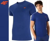 Koszulki męskie - Koszulka Męska 4f T-shirt Bawełniany Podkoszulek Sportowy Co Dzień 1887 Xxl - miniaturka - grafika 1