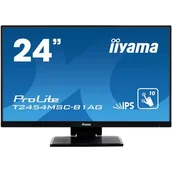 Monitory - IIYAMA ProLite T2454MSC-B1AG 24" czarny - miniaturka - grafika 1