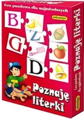 Gry planszowe - Adamigo Puzzlowa Poznaję Literki 354059 - miniaturka - grafika 1
