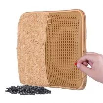 Pixie Crew pokrywa tabletu Korek z płytą silikonową brązową twm_262335 - Etui do tabletów - miniaturka - grafika 1