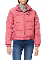 Kurtki damskie - Fila Women Chaylse Thin Puff Jacket Fine Wyściełana kurtka damska, barokowy różowy, S - miniaturka - grafika 1