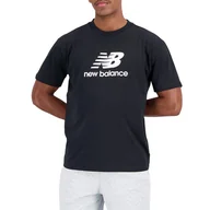 Koszulki męskie - Koszulka New Balance MT31541BK - czarna - miniaturka - grafika 1