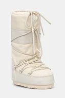 Śniegowce damskie - Moon Boot śniegowce MB ICON RUBBER kolor beżowy 80D1402760 L002 - miniaturka - grafika 1