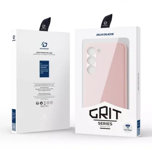 Dux Ducis Grit etui Samsung Galaxy S23+ elegancki pokrowiec ze sztucznej skóry MagSafe różowe - Etui i futerały do telefonów - miniaturka - grafika 5
