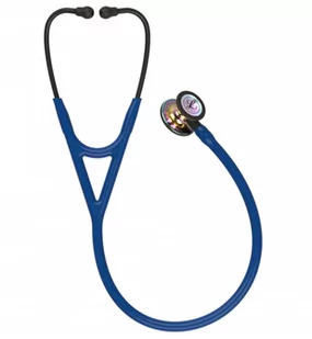 Stetoskop Littmann Cardiology IV 6242 Stetoskop kardiologiczny High Polish Rainbow-Finish, przew.granat, trzonek lira czarna - Urządzenia medyczne - miniaturka - grafika 4