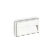 Lampy pozostałe - Ideal Lux Oprawa schodowa FEBE-1 AP biała 268347 268347/IL - miniaturka - grafika 1