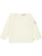 Bluzy i sweterki niemowlęce - Steiff Sweter w kolorze kremowym - miniaturka - grafika 1