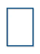 Systemy ekspozycyjne i znaki informacyjne - Magnetoplan Koszulka magnetyczna A5 ramka niebieski 5szt 1131103 - miniaturka - grafika 1