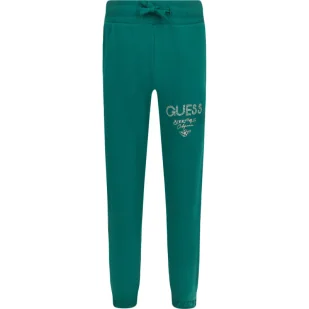 Guess Spodnie dresowe | Regular Fit - Spodnie sportowe damskie - miniaturka - grafika 1