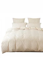 Pościel dla dzieci - Shein Komplet Pościeli Beżowy Z Wzorem 1Da - miniaturka - grafika 1