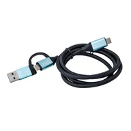 Kable USB - Kabel USB-C do USB-C i USB 3.0 1m - miniaturka - grafika 1