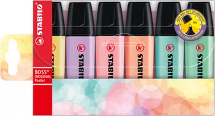 STABILO Stabilo Boss Original Pastel zestaw pastelowych zakreślaczy 6 szt. w opakowaniu 70/6-2 - Zakreślacze - miniaturka - grafika 1