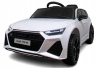 Pojazdy elektryczne dla dzieci - Auto na akumulator zabawka dla dzieci elektryczna Audi RS6 pilot radio USB - miniaturka - grafika 1