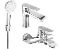 Zestawy prysznicowe - Mexen Pecos R05 zestaw wannowy, chrom - 72703R05-00 - miniaturka - grafika 1