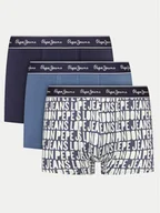 Majtki męskie - Pepe Jeans Komplet 3 par bokserek PMU11167 Kolorowy - miniaturka - grafika 1